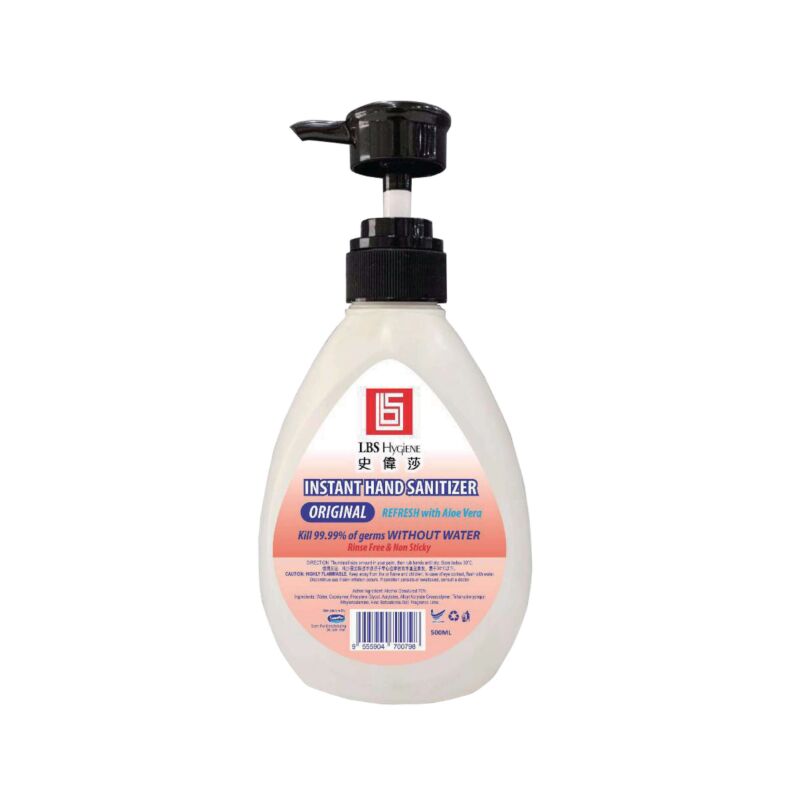 LBS Hygiene 史偉莎免洗酒精搓手液 500ml