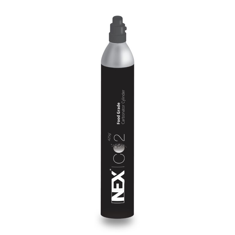 NEX 425g CO2 Carbon Dioxide Gas Cylinder