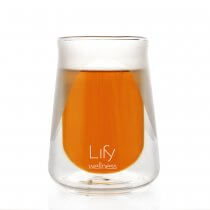 Lify 雙層手工玻璃茶杯