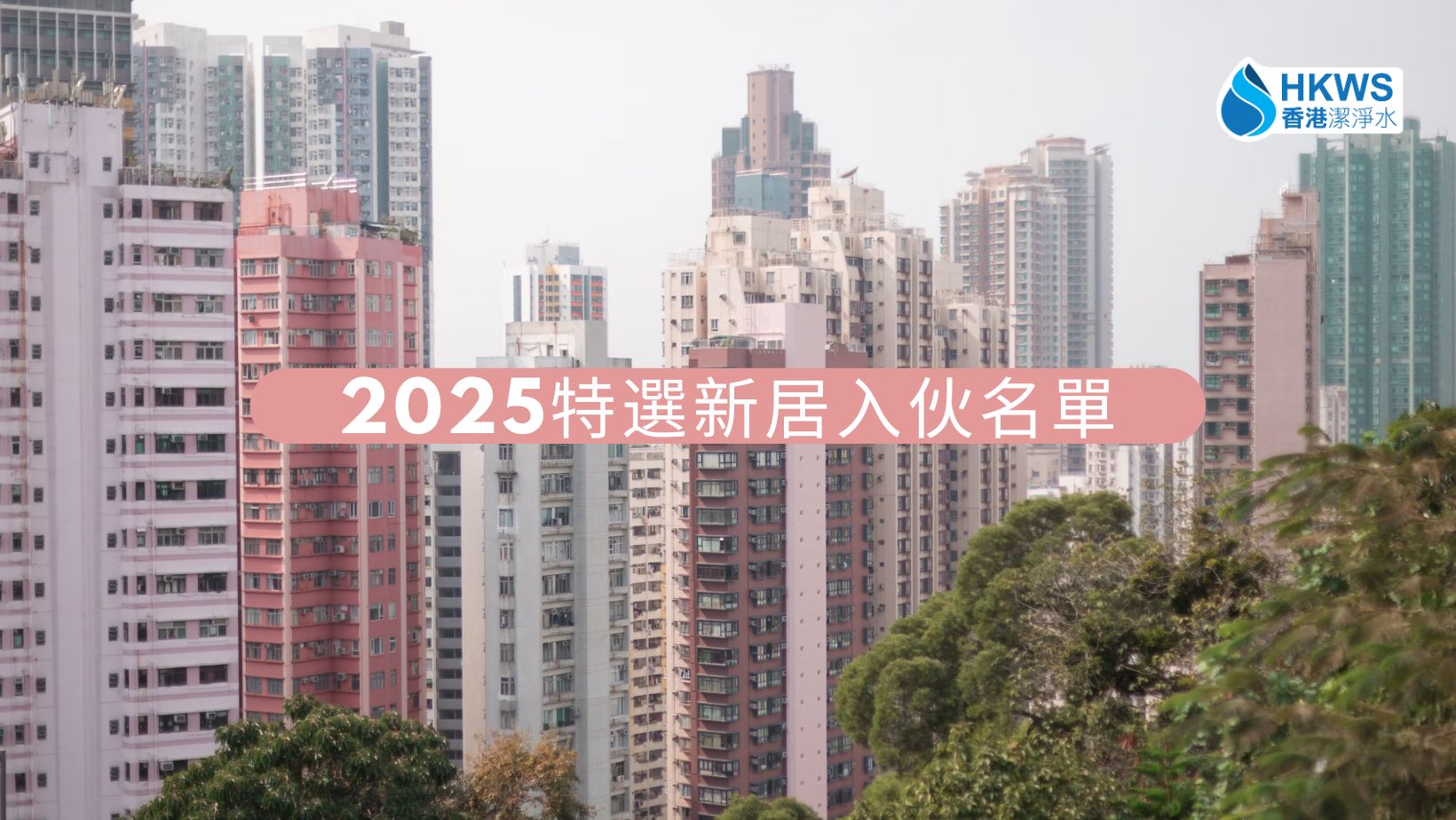 2025特選新居入伙名單